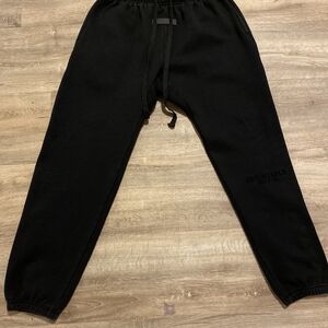 Essentials Black Men's Jogger Pants